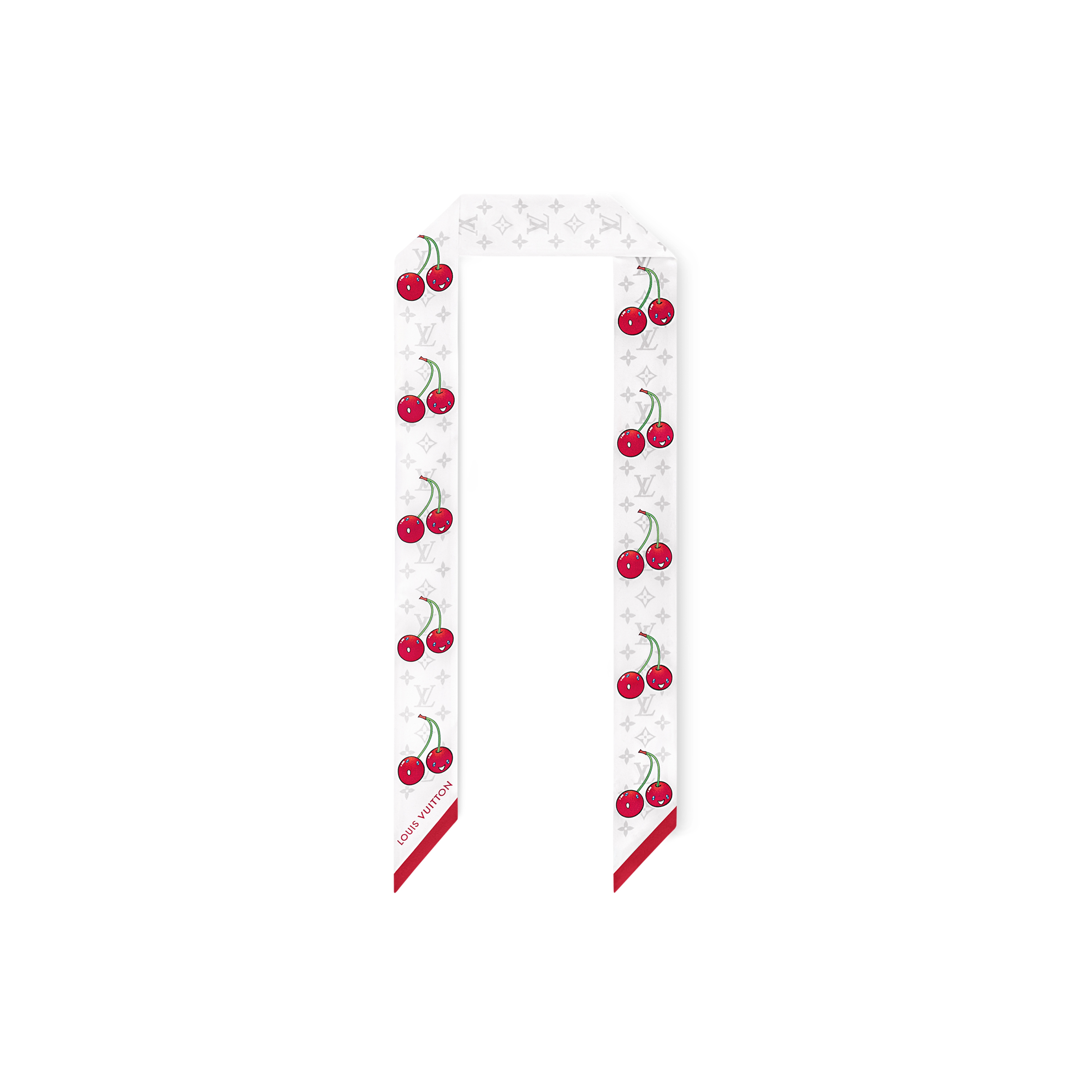 l0vis Vvtt0n murakami lv x tm monogram cerise bandeau m94968